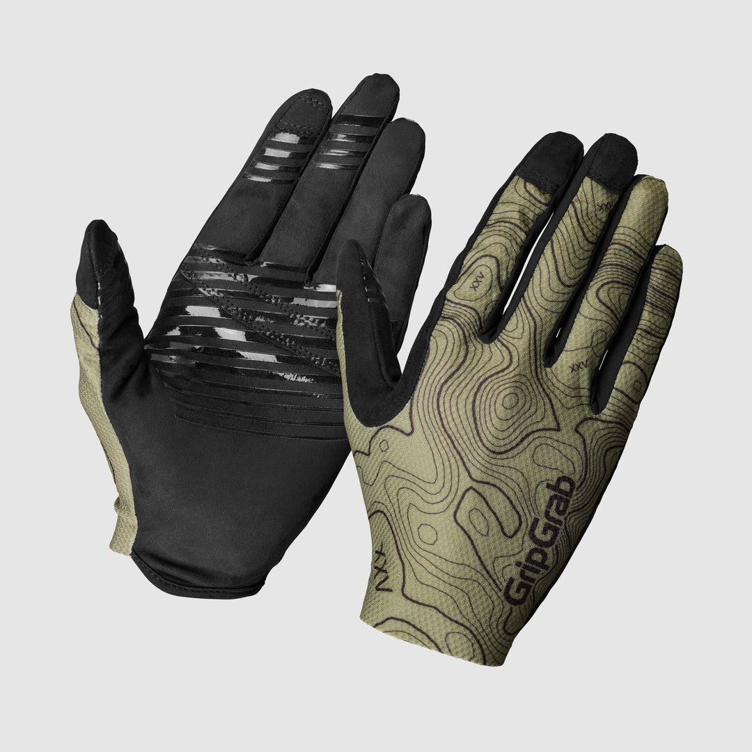 gripgrab mtb handschuhe Rebel Full Finger Summer Gloves Black / XXL