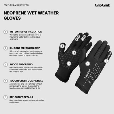 Neoprene Wet Weather Gloves