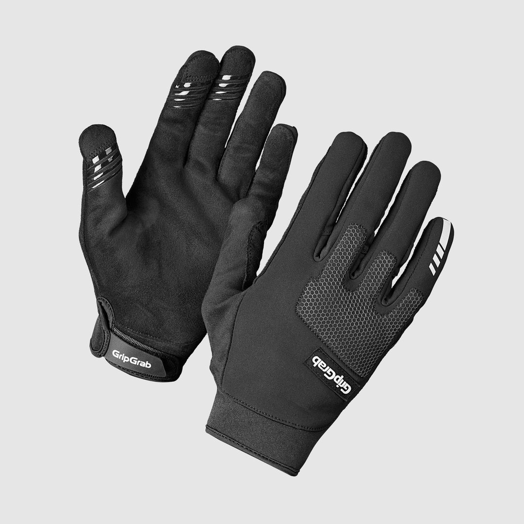 descente handschuhe Descent InsideGrip™ Spring-Autumn Gloves – GripGrab Größe:M (57/58cm) Category:E Bike_Shimano CN LG500 Set aus bedruckten handschuhen