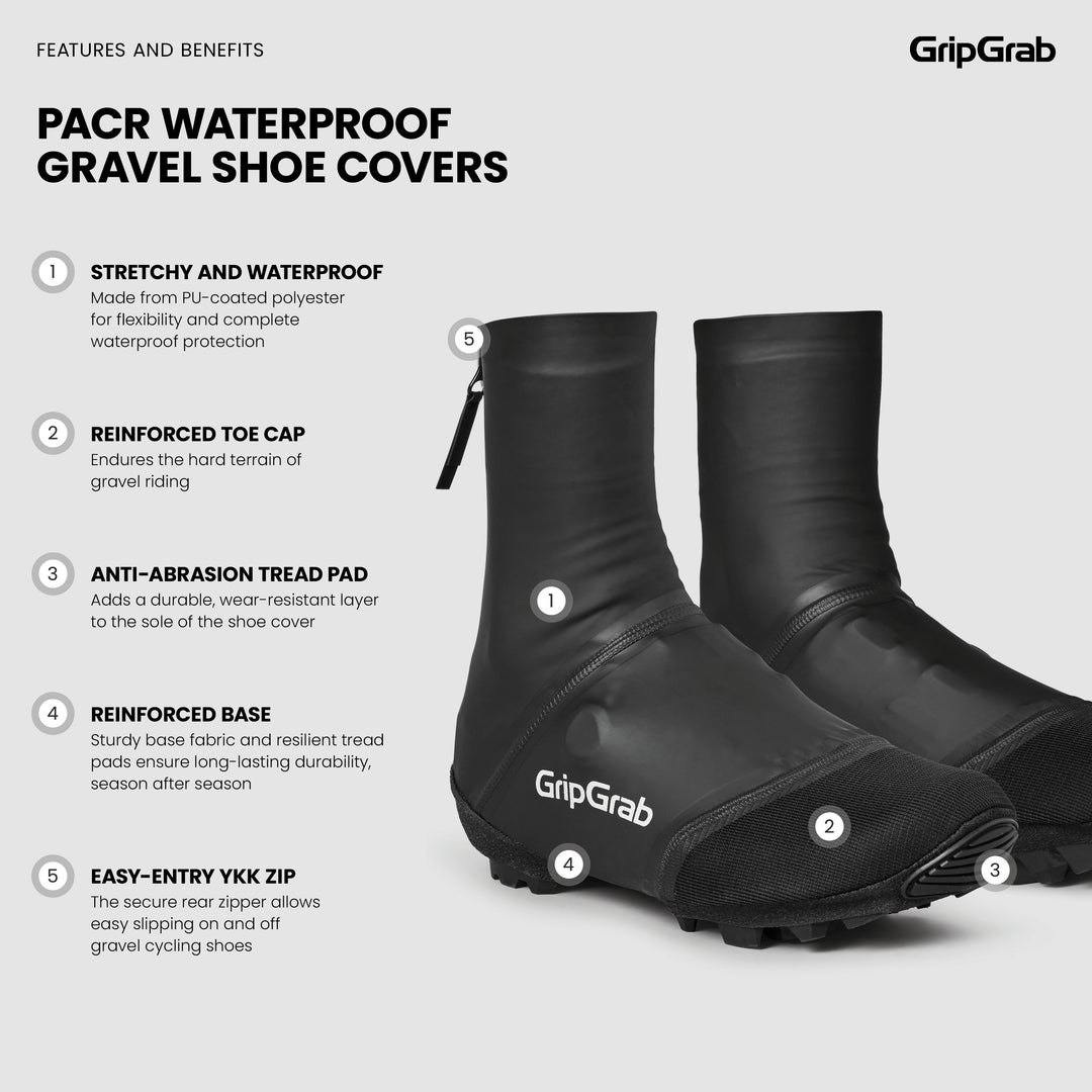 GripGrab オーバーシューズ /シューズカバー PACR Waterproof Gravel Shoe Covers – GripGrab