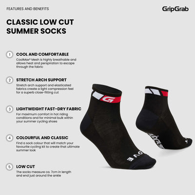Classic Low Cut Summer Socks - Archive