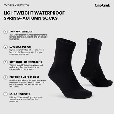 Lightweight Waterproof Spring-Autumn Socks