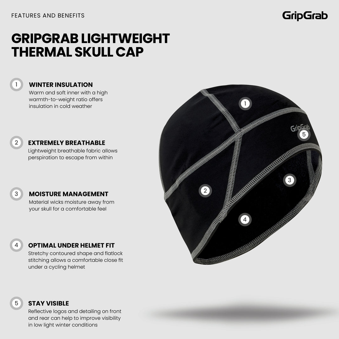 GripGrab Skull Cap
