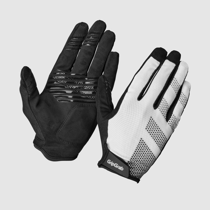 handschuhe gripgrab RIDE Lite Padded Full Finger Summer Gloves White / M Apparel Size:Medium Kuschelige Handschuhe nähen für MIQIO ensuring a natural bar