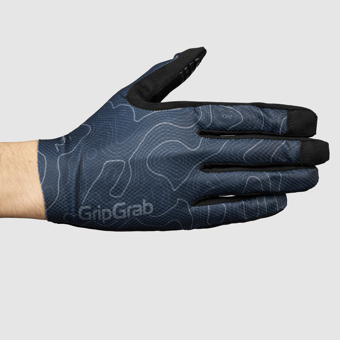 Rebel Full Finger Summer Gloves Black / XXL
