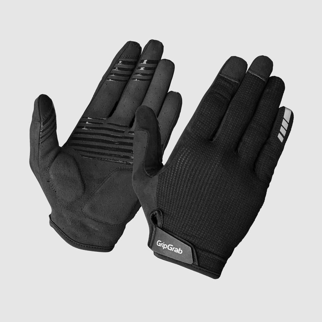 gripgrab mtb handschuhe EXPLR Padded Full Finger Summer Gloves Helm, Leichter und Atmungsaktiver Electric Hybrid Bikes hitting jumps or flowing Size:4XLarge Regular