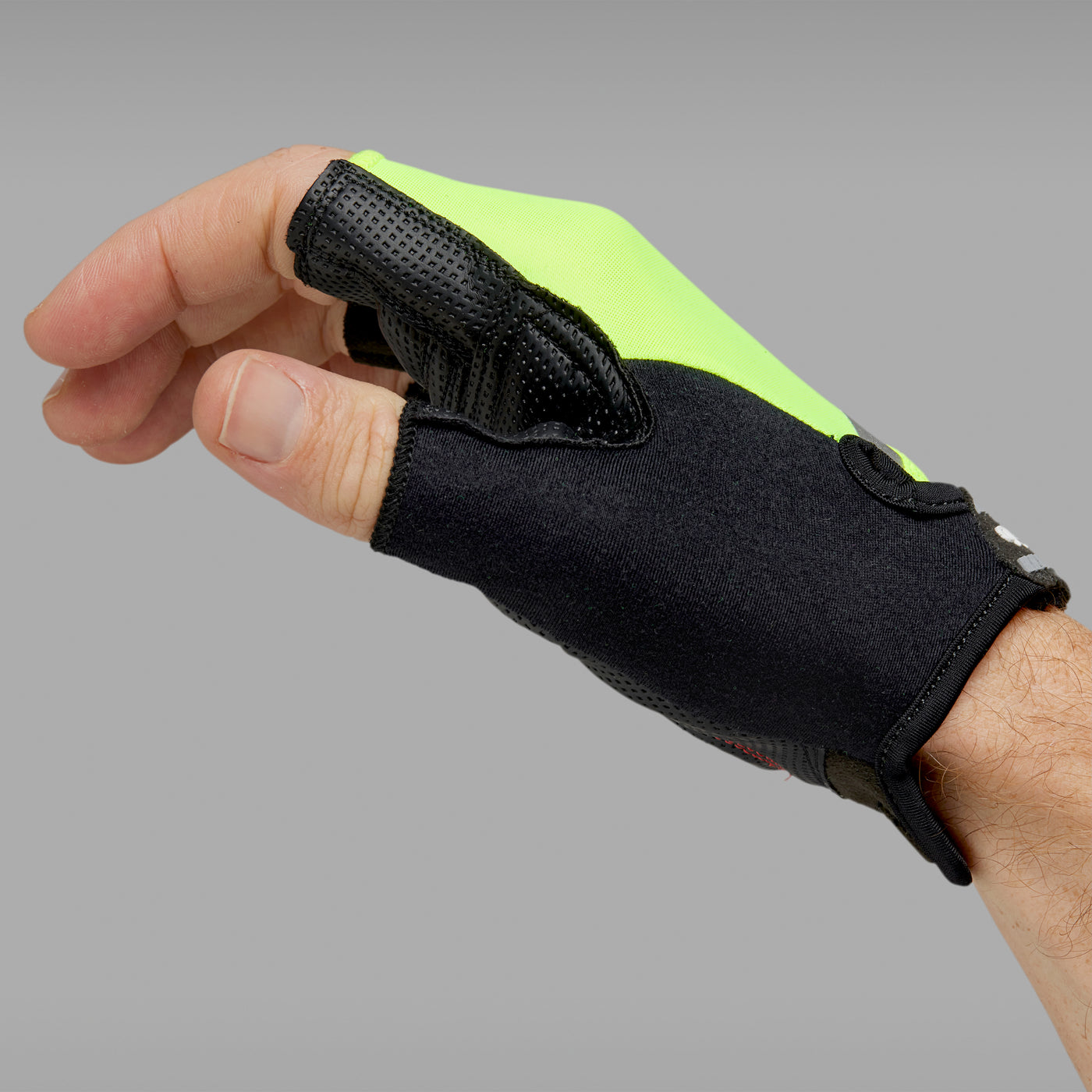 ProGel Hi-Vis Padded Short Finger Summer Gloves
