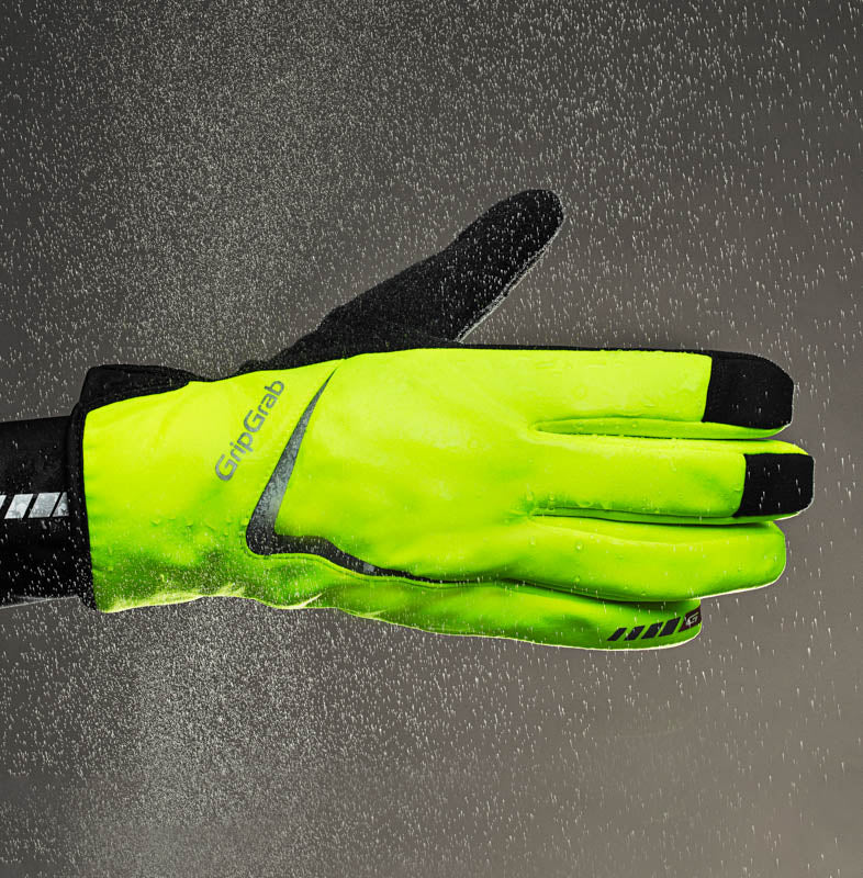 Cloudburst Hi-Vis Waterproof Spring-Autumn Gloves