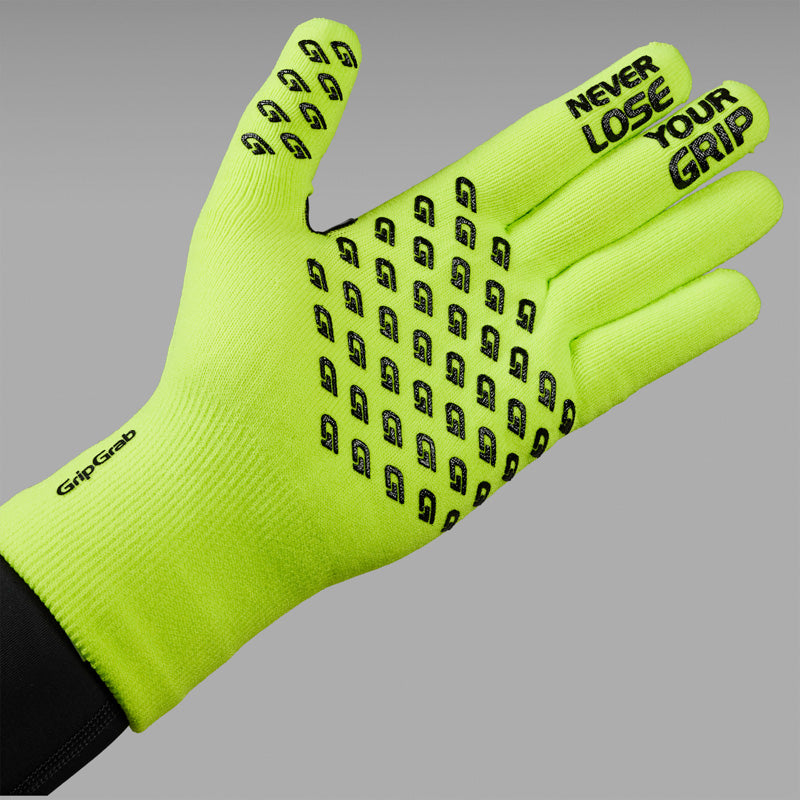 GripGrab Waterproof Knitted Thermal Glove Black M/L Gloves