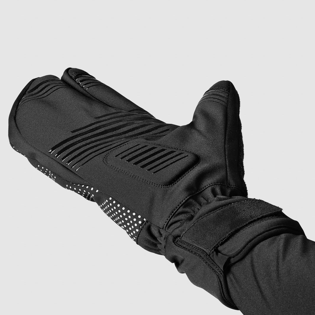 gripgrab nordic windproof deep winter lobster handschuhe schwarz GripGrab Ride Windproof Deep Winter Lobster Cycling Gloves