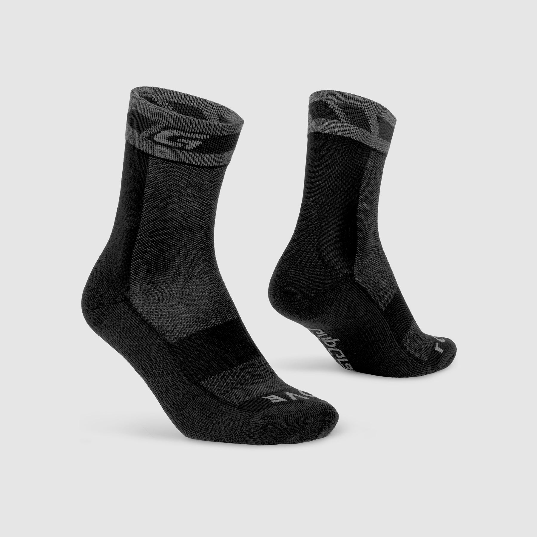 Calcetines de ciclismo invierno lana merina Grip Grab