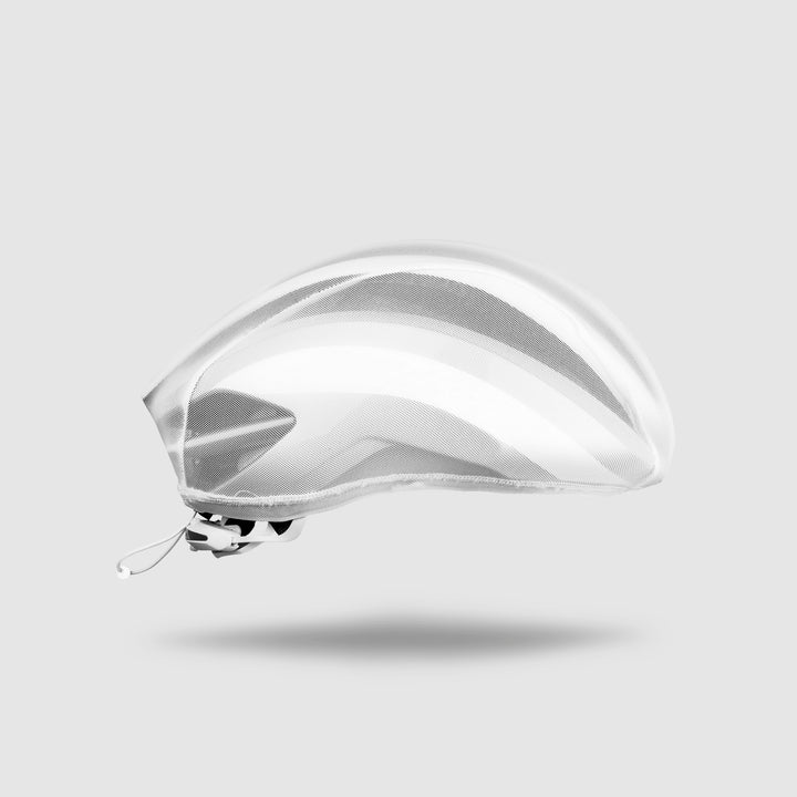 bike helmet with bug shield BugShield Helmet Cover White / ONE SIZE